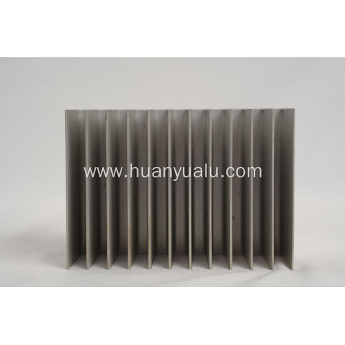 Customized Anodized Curtain Wall Aluminum Extruded Profiles